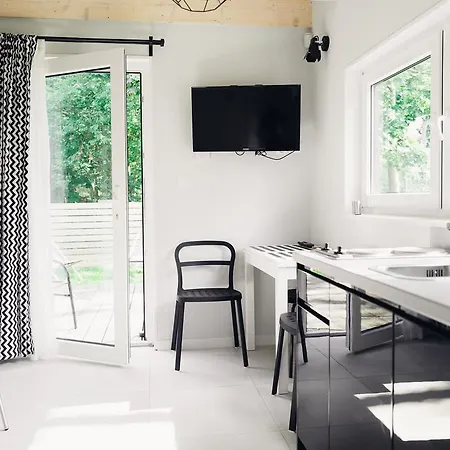 Skandynawskie 1 Sypialnią I Ogródkiem Casa de Férias Pobierowo